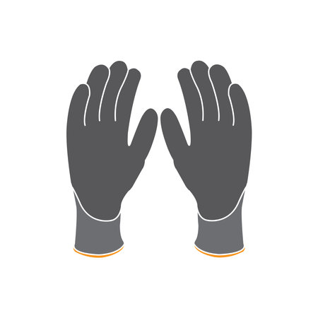 Gloves icon vector illustration symbol designのイラスト素材