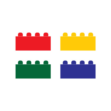 Building block icon vector illustration symbol designのイラスト素材