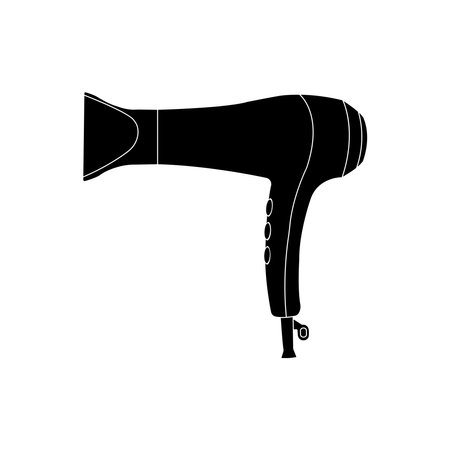 hand dryer icon vector symbol designのイラスト素材