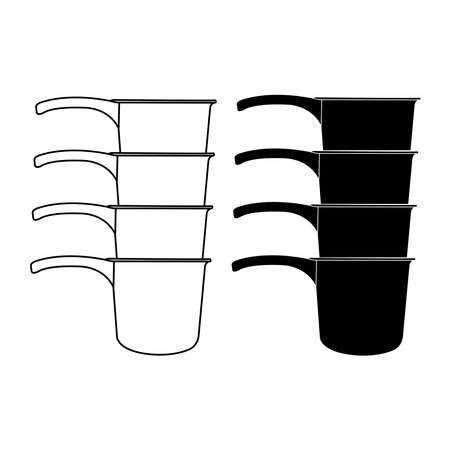 dipper icon vector illustration symbol designのイラスト素材
