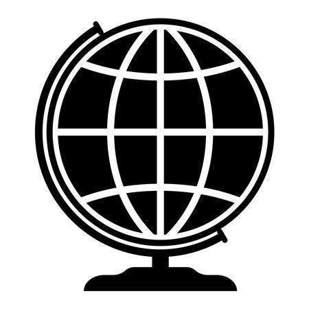 Globe logo vector design illustrationのイラスト素材