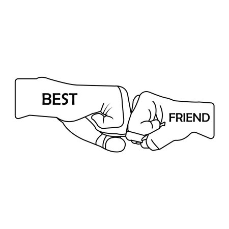 friendship icon vector illustration symbol designのイラスト素材