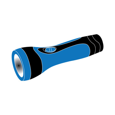 flashlight icon vector illustration symbol designのイラスト素材