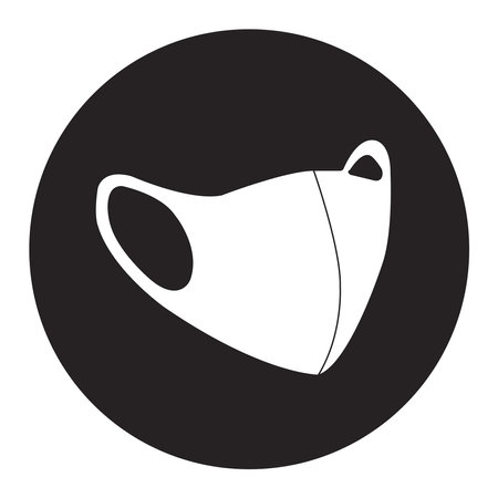 Mask icon vector illustration symbol designのイラスト素材