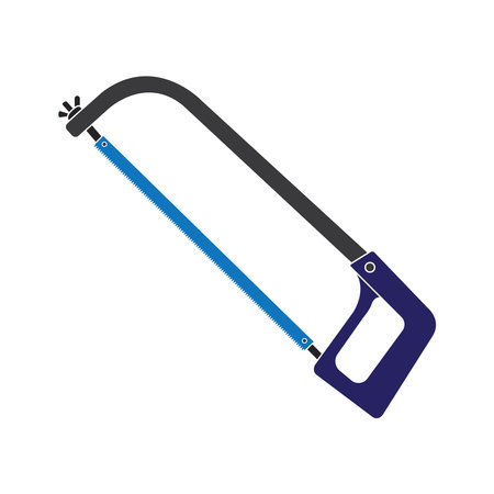 Hacksaw icon vector illustration symbol designのイラスト素材