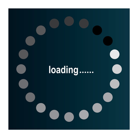 loading icon vector illustration symbol design