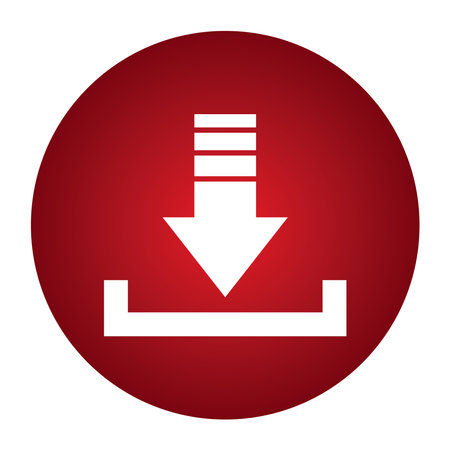 Download icon vector illustration symbol template