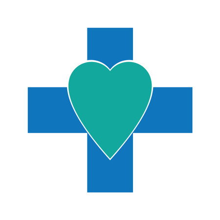 Medical logo design template illustration and backgroundのイラスト素材