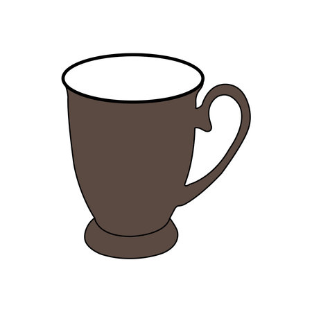 Teacup icon vector illustration symbol designのイラスト素材