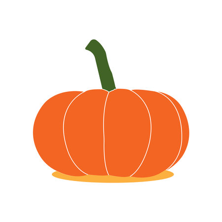 Pumpkin icon vector illustration symbol designのイラスト素材