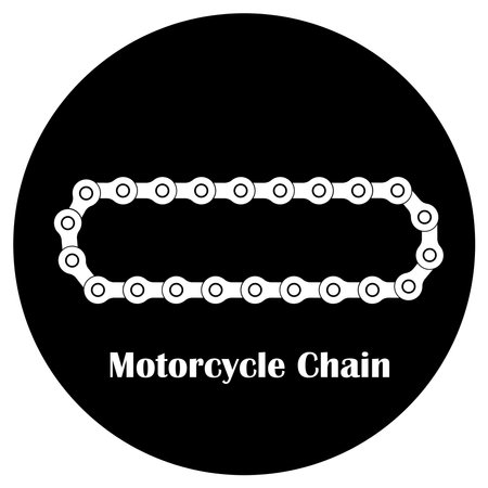 Motorbike chain icon vector illustration designのイラスト素材