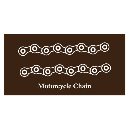 Motorbike chain icon vector illustration designのイラスト素材