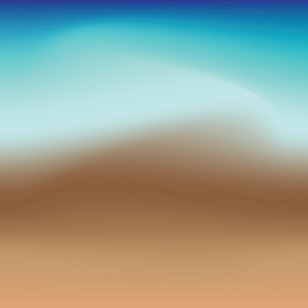 Gradient blue and brown background vector illustration symbol designのイラスト素材