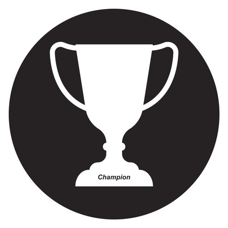 Winner trophy icon vector design illustrationのイラスト素材