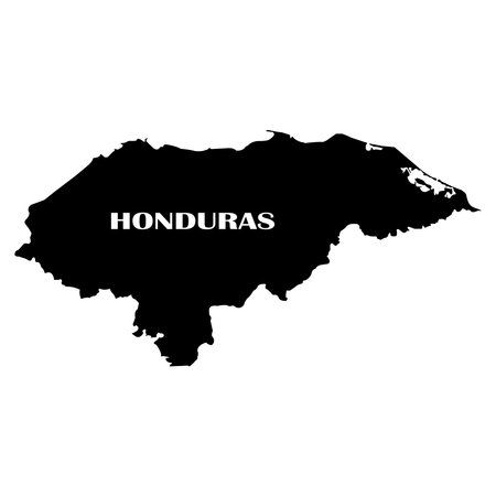 Honduras map icon vector illustration symbol designのイラスト素材