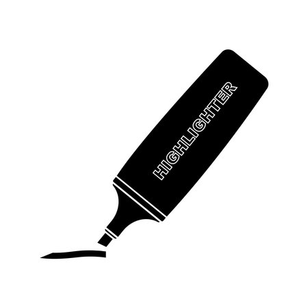 Highlighter icon vector illustration designのイラスト素材