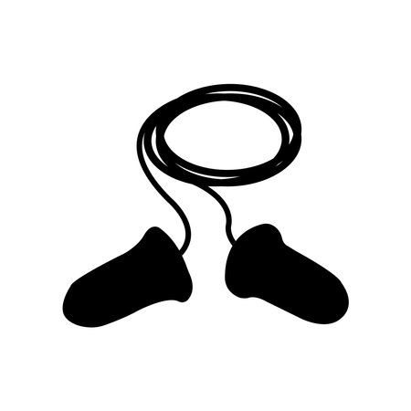 Earmuffs icon vector illustration symbol design