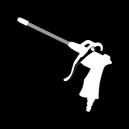 Air Blow gun icon vector illustration designのイラスト素材