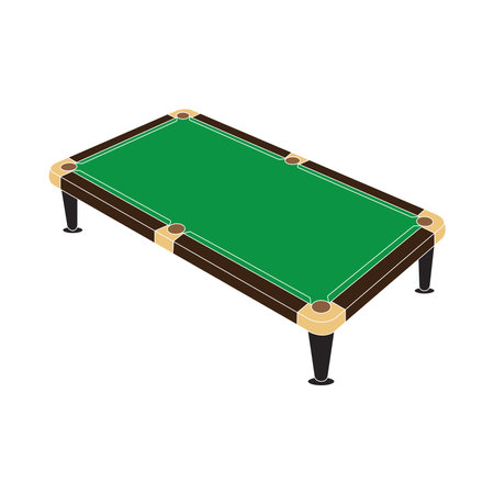Billiard table icon vector illustration symbol design