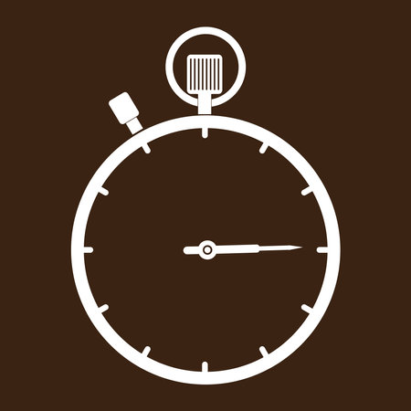 Stopwatch icon vector illustration symbol designのイラスト素材