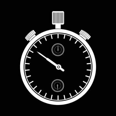 Stopwatch icon vector illustration symbol designのイラスト素材