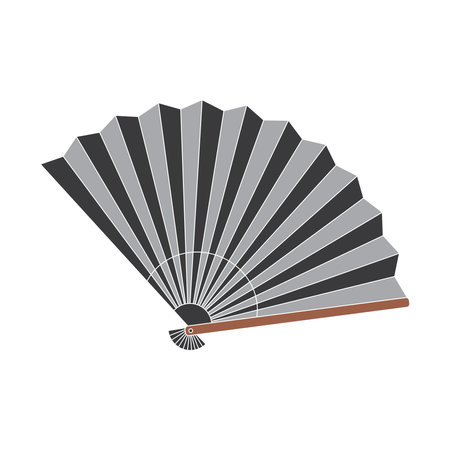 Hand fan icon vector illustration symbol designのイラスト素材
