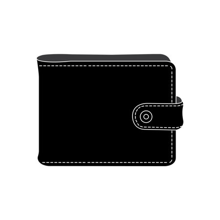 Men's wallet icon vector illustration simple designのイラスト素材