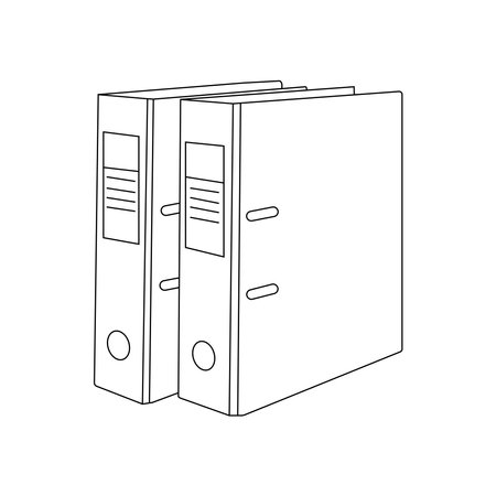 Folder files icon vector illustration symbol designのイラスト素材