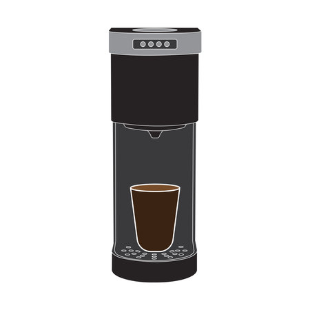 Coffee maker icon vector illustration simple designのイラスト素材