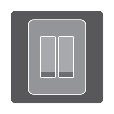 Electric switch icon vector logo designのイラスト素材