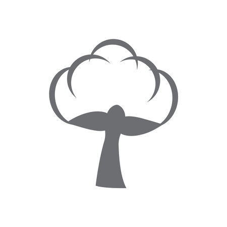 cotton vector icon illustration simple design.のイラスト素材