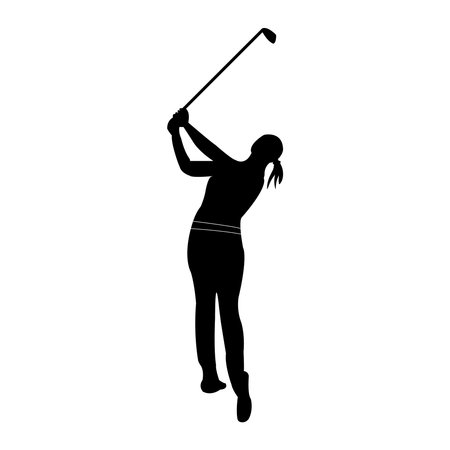 golf icon vector illustration simple designのイラスト素材