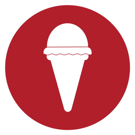 ice cream icon vector illustration symbol designのイラスト素材