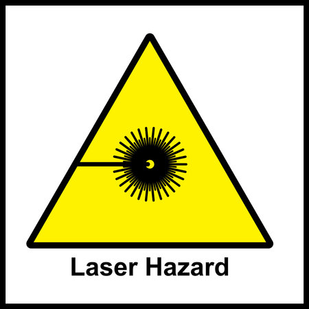Physical material hazard symbols in the lab icon designのイラスト素材