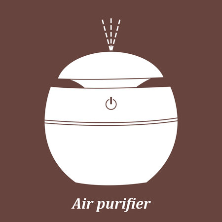 Air purifier icon vector illustration symbol designのイラスト素材