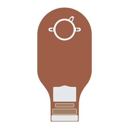 Colostomy bag icon vector illustration symbol designのイラスト素材