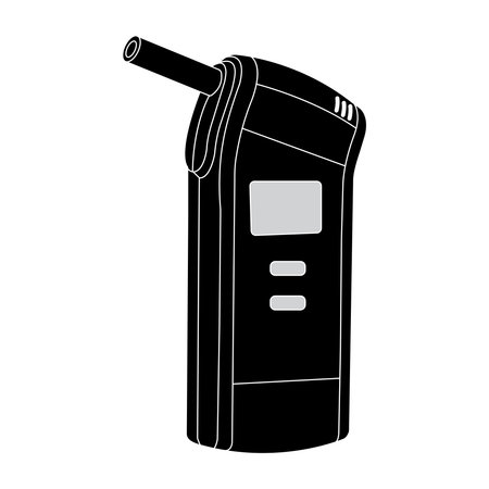 alcohol test kit vector illustration symbol designのイラスト素材