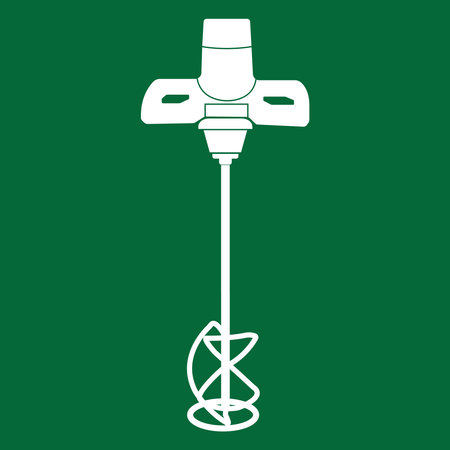 Paint mixing machine vector illustration designのイラスト素材