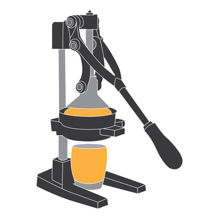 Manual citrus squeezer icon vector illustration designのイラスト素材
