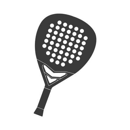 Padel racket icon vector illustration designのイラスト素材