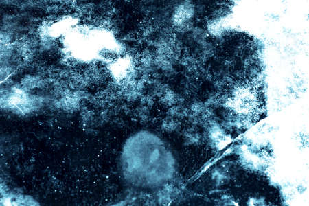 natural, winter background, texture frozen water, ice with bubbles and stripes, blue with white...