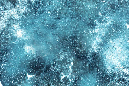 natural, winter background, texture frozen water, ice with bubbles and stripes, blue with white...