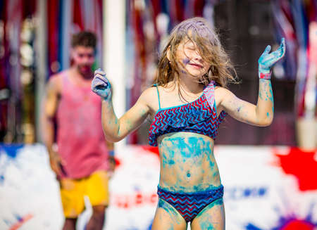 holi Festival of Colors, Sochi,Krasnodar Territory,Russia ,08.21.2021のeditorial素材
