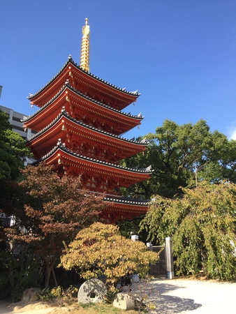 Tochoji Temple in Fukuoka-Japanのeditorial素材