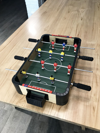 Football/Soccer table mini  game on the table - imageの写真素材