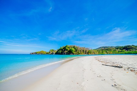 the beach and tropical seaの写真素材