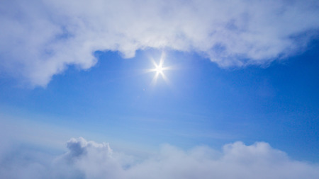Beautiful Sunlight with Cloudscape