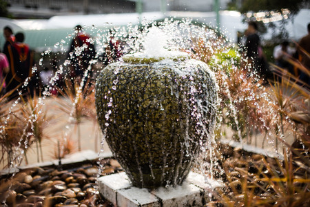Home and Garden Fountainの写真素材