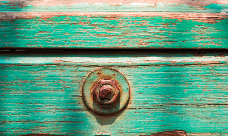 Old devastated wood wallの写真素材