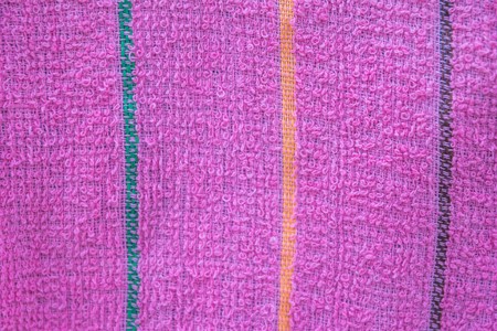 Pink knitted textured backgroundの写真素材
